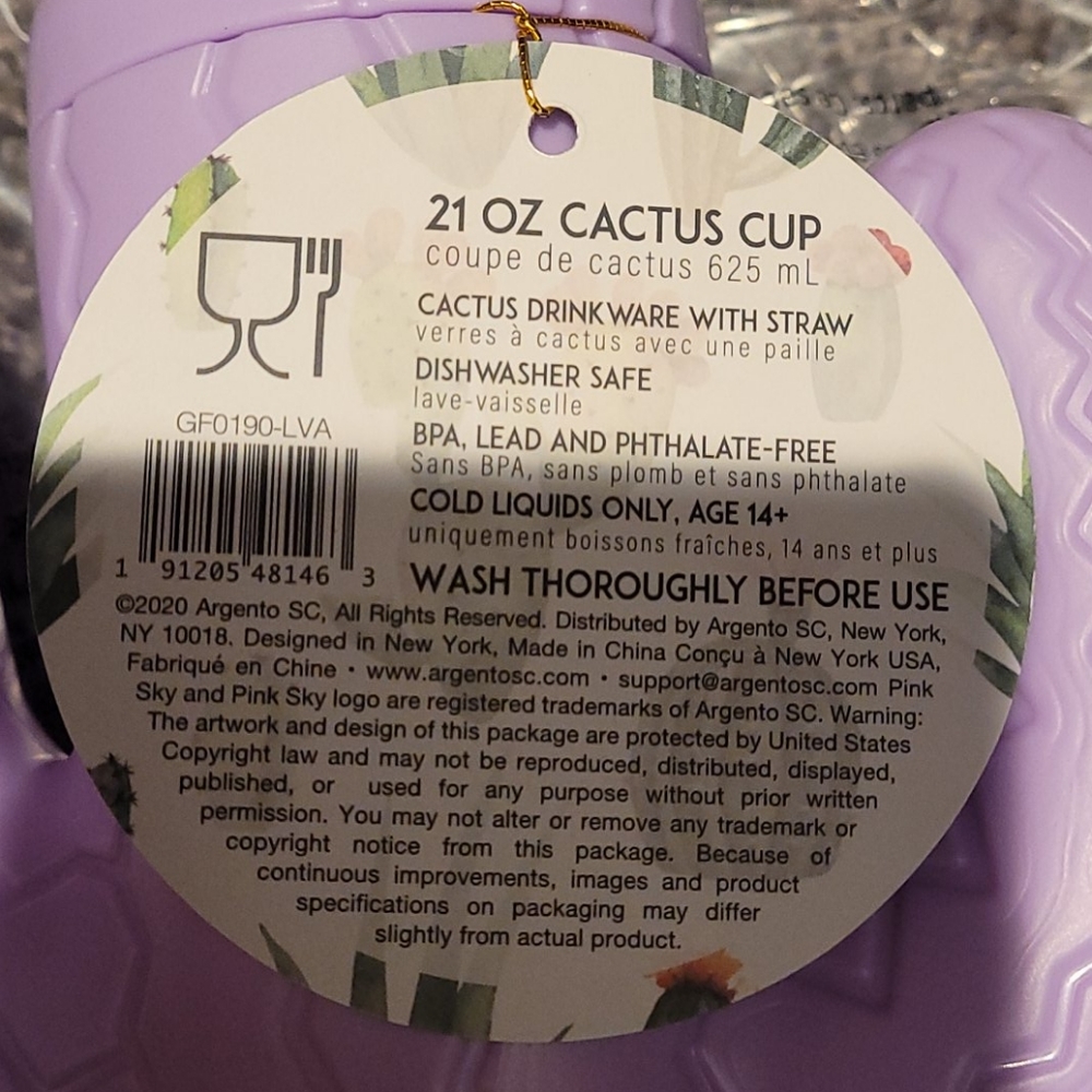 3/$15Cactus cup 🌵 - Picture 2 of 2